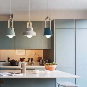 跨境北欧简约餐厅灯，工业风复古书房，吧台灯，咖啡店马卡龙 - Product Image 4
