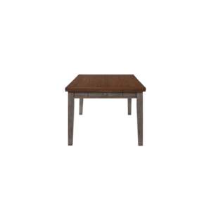 Mesa de comedor DB Casual de 6 cajones con acabado en dos tonos - Product Image 3
