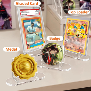 Thiết kế mới chất lượng cao bền rõ ràng Acrylic phân loại thẻ hiển thị kinh doanh thẻ hiển thị đứng chủ cho thẻ thể thao - Product Image 2