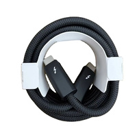 Cable de Datos USB 4.0 Tipo-C, Cable de Carga Rápida de 240 W con Velocidad de 40 Gbps, Compatible con Video HD de 8K, Thunderbolt 3/4 para Teléfono, Switch, iPad