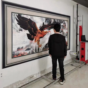 Máquina de impresión de imágenes de pared de lienzo de azulejos de madera de vidrio de Metal de interior UV <span class=keywords><strong>3D</strong></span> Vertical usada <span class=keywords><strong>impresora</strong></span> de pared <span class=keywords><strong>3D</strong></span> de <span class=keywords><strong>segunda</strong></span> <span class=keywords><strong>mano</strong></span> <span class=keywords><strong>impresora</strong></span> UV - Product Image 4