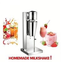 Machine à milkshake électrique commerciale en acier inoxydable avec mélangeur de boissons
