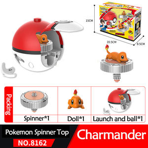 Venta caliente Pokemoned Spinning Fantasy <span class=keywords><strong>Pika</strong></span> Chu PVC Figura de acción y juego de disco de batalla giratorio para niños - Product Image 5
