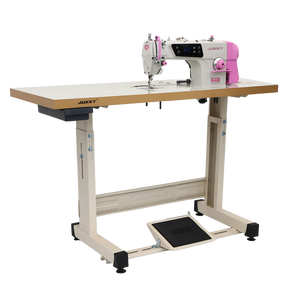 जुकी बेस्ट Jk9806 डायरेक्ट ड्राइव सिलाई मशीनें कपड़ों के लिए पूरी तरह से स्वचालित एकल सुई औद्योगिक लॉक सिलाई मशीन - Product Image 1