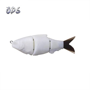 Factory Direct Wholesale Unpainted lure body blanks fishing bait hard plastic ABS jointed swimbait blanks