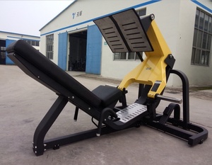เครื่องบริหารกล้ามเนื้อขาแบบแผ่นน้ำหนัก TZ-6066 และเครื่องแฮ็คสควอทแบบเลื่อน  มาตรฐานเครื่องบริหารกล้ามเนื้อขาแบบเลื่อน - Product Image 5