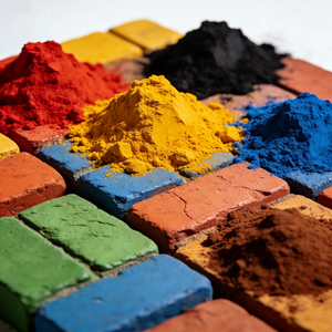 Sanayi sınıfında kullanılan renk pigmenti demir oksit kırmızı siyah sarı yeşil kahverengi inorganik pigmentler - Product Image 2