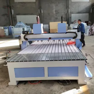 Máquina cortadora de grabado CNC, enrutador de caja de madera, armario, muebles, dos husillos con ocho cabezales, 1325, 3,2 kW, fábrica de China