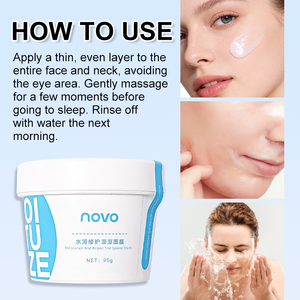 <span class=keywords><strong>Masque</strong></span> hydratant longue durée pour le visage, marque privée, <span class=keywords><strong>masque</strong></span> coréen jour et nuit, doux et non gras, vente flash, format voyage, <span class=keywords><strong>masque</strong></span> à l'eau - Product Image 5