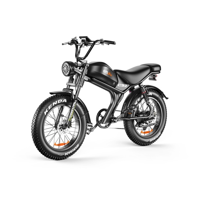Warehouse Dropshipping EMOKO 20 Inch Single Dual Motor Electric Bicycle Fat Tyre 48V Long-Range Powerful Electric Bike Factory