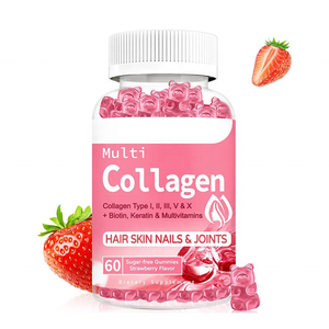 15-in-1 מתקדם נוסחה ללא סוכר 60 גומות תזונה קולגן רב-גאמא עבור יופי בוגר - Product Image 1