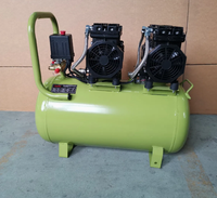 Huile monophasée moins petit compresseur d'air 750W pour pistolets à peinture