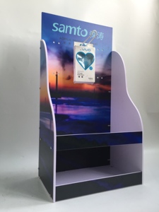 Fabrika doğrudan satış özel PVC ekran rafları süpermarketler promosyon rafları - Product Image 3