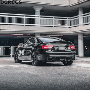 For A5 B8 B8.5 2Door Coupe 8T3 PSM Style Carbon Fiber Rear Spoiler Trunk Wing 2007-2017 Carbon Fiber - Product Image 6