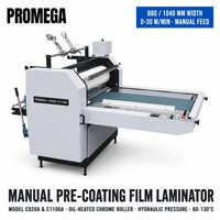 Manuelle Laminiermaschine für Papier & Kunststoff Hochgeschwindigkeit 0-30m/min 1040MM Max. Breite 380V 1 Jahr Garantie