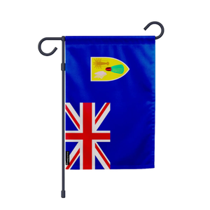 <span class=keywords><strong>Drapeau</strong></span> de jardin de haute qualité personnalisé, numérique, écologique, avec <span class=keywords><strong>drapeau</strong></span> des îles Turks et Caicos, design double face, décoration extérieure pour la cour - Product Image 5