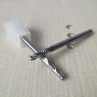 Fraise à dégrossir en carbure monobloc haute précision à 2 dents pour fraisage en montée, fraises CNC, bon prix, personnalisable ODM/OEM