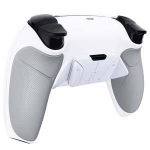 White Rubberized Grip Remappable RISE4 Remap Kit for PS5 with Upgrade Board & Back Shell and Back Button for PS5 Controller - Product Image 5