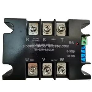 220V 380V 415V 440V ba pha động cơ khởi động mềm mô-đun điều khiển 1kw-12kw khởi động chậm với tản nhiệt + Quạt - Product Image 4