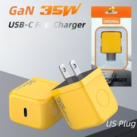 Chargeur rapide USB-C PD35w, adaptateur d'alimentation à charge rapide de type C pour iPhone 16 15 14 Pro Max Plus pour Samsung Xiaomi OnePlus