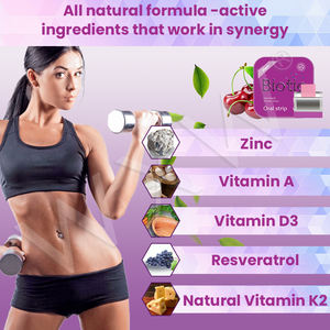 Bande orale dissolvante OEM, film de complément biotique, bande orale biotique efficace à action rapide pour la santé immunitaire, vitamines digestives - Product Image 2