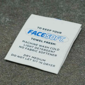 ป้ายเสื้อผ้าโพลีเอสเตอร์ขนาด 30 มม. ป้ายโลโก้ดีไซน์ขายดี ป้ายเสื้อผ้าพิมพ์ลาย ป้ายพิมพ์ลาย ป้ายเสื้อผ้า - Product Image 1