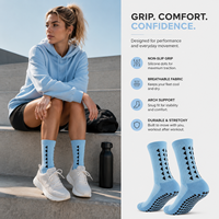Chaussettes de sport en coton jacquard pour homme avec logo personnalisé, chaussettes rembourrées antidérapantes pour le basketball, le football et la gym