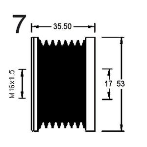 Dispositif de roue libre d'alternateur compatible avec MAZDA 6 2.0 (GGES) Essence (KW : 108, HP : 147) de 03-2005 à 08-2007 - Product Image 3
