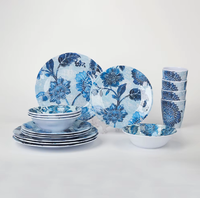 SEBEST-ensemble de vaisselle en mélamine 100%, grand Cargo, Design personnalisé d'usine, assiettes de table