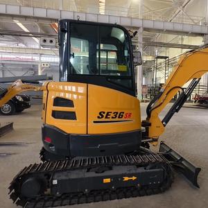 Excavadora de cadenas Shantui SE36SR de 3.8 toneladas con motor Yanmar, capacidad de cazo de 0.12m, alta eficiencia operativa, suministro directo de fábrica - Product Image 2