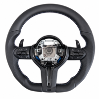 Volant BMW F30 M Sport en cuir, volant de voiture personnalisé pour F10 F20 F32 F36 F80 M3 M4 E90 E92 X5 X6