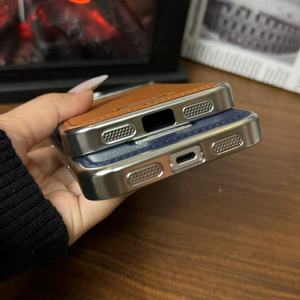 Diseño sin marco teléfono móvil <span class=keywords><strong>Cass</strong></span> para Iphone 17 16 Pro Max caduca fragancia cubierta Shell - Product Image 4