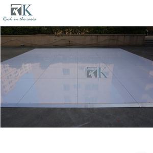 Piste de danse blanche haute brillance Carré 4ft * 4ft Plate-forme Piste de danse - Product Image 5