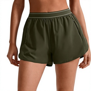 <span class=keywords><strong>Pantaloncini</strong></span> da Yoga a <span class=keywords><strong>Vita</strong></span> <span class=keywords><strong>Alta</strong></span> Effetto Nudo ad Asciugatura Rapida da Donna, <span class=keywords><strong>Pantaloncini</strong></span> Sportivi Modellanti per Glutei, Ideali per Corsa, Fitness e Allenamento, Stile Biker - Product Image 1