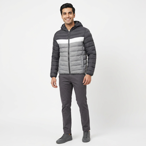 Veste matelassée respirante pour homme, entièrement personnalisable, nouvelle mode, très vendue, qualité supérieure, à prix avantageux - Product Image 1