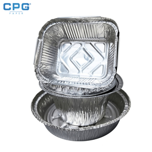 Aluminum Foil Container Commercial Multiple Shapes Nesting Design Foodservice Catering Aluminum Foil Food Tray - Product Image 1