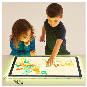 <span class=keywords><strong>Table</strong></span> de panneau de boîte à lumière de jouet d'autisme d'apprentissage de changement de couleur de RVB - Product Image 2
