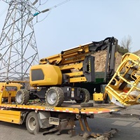 Plateforme élévatrice articulée diesel XGA16K de 16,6 m, capacité de 350 kg, plateforme de travail mobile pour la construction