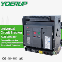 Disjoncteurs universels intelligents de type tiroir ACB DW45 W1 630A 800A 1000A 1250A 1600A 2000A 2500A 3200A 3P 4P