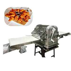 Máquina laminadora <span class=keywords><strong>de</strong></span> masa comercial <span class=keywords><strong>de</strong></span> sobremesa para producción <span class=keywords><strong>de</strong></span> tartaletas <span class=keywords><strong>de</strong></span> <span class=keywords><strong>manzana</strong></span>, cornetines <span class=keywords><strong>de</strong></span> crema y tartas <span class=keywords><strong>de</strong></span> frutas - Product Image 3