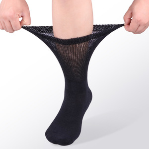 <span class=keywords><strong>Calze</strong></span> da donna autunnali in fibra di bambù Casual da donna con tubo per diabete comode a molla larga <span class=keywords><strong>senza</strong></span> <span class=keywords><strong>elastico</strong></span> corpo alto - Product Image 2