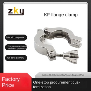 Kf16 25 40 50 thép không gỉ mặt bích mù Doanh Nhanh chóng gắn Hoop chân không kẹp <span class=keywords><strong>Snap</strong></span> ống cho hệ thống ống nước hiệu quả - Product Image 3