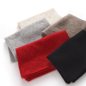 Nuevo Diseño de Bufanda de Cachemira con Punto Pointelle, Suéter Cálido para el Cuello, Chal para Hombre y Mujer, Bufandas y Chales Tejidos de Invierno - Product Image 3