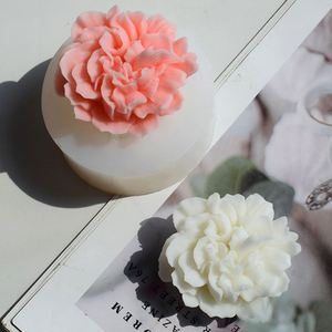 Nouvelles idées : moules en silicone pour bougies en forme de fleurs 3D, pour la fabrication de bougies en résine, d'aromathérapie, de savon artisanal en cire - Product Image 6