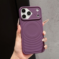 Coque de téléphone en TPU à texture ondulée pour iPhone 18 Pro Max, coque arrière souple et colorée pour iPhone 18 Pro, 17, 16, 15, 14, 13