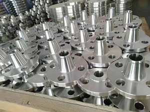 Oem geschmiedeter Kohlenstoffs tahl Ss304 <span class=keywords><strong>Ss316</strong></span> Platte Flachs chweißhals flansch für Rohr verschraubung - Product Image 2