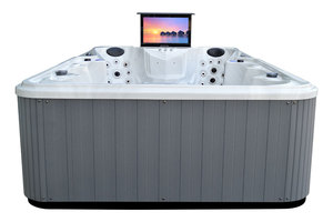 Spa de luxe massage chinois 8 personnes bain à remous pour <span class=keywords><strong>nord</strong></span>-américain fête Spa - Product Image 4