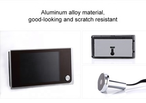 Thiết kế đơn giản 1080P HD kỹ thuật số điện tử <span class=keywords><strong>Door</strong></span> Viewer máy ảnh <span class=keywords><strong>3.5</strong></span> inch Màn hình LCD 180 ngày Pin chế độ chờ 120 độ xem cửa - Product Image 6
