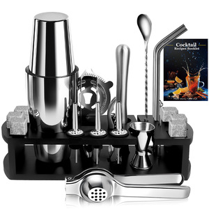 Juego de coctelera Boston de acero inoxidable personalizado, Kit de herramientas de camarero <span class=keywords><strong>para</strong></span> mezclar bebidas, <span class=keywords><strong>accesorios</strong></span> de barra - Product Image 3