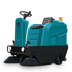 Most Excellent Quality Electric Floor Sweeper Machine With Street Cleaning Cart